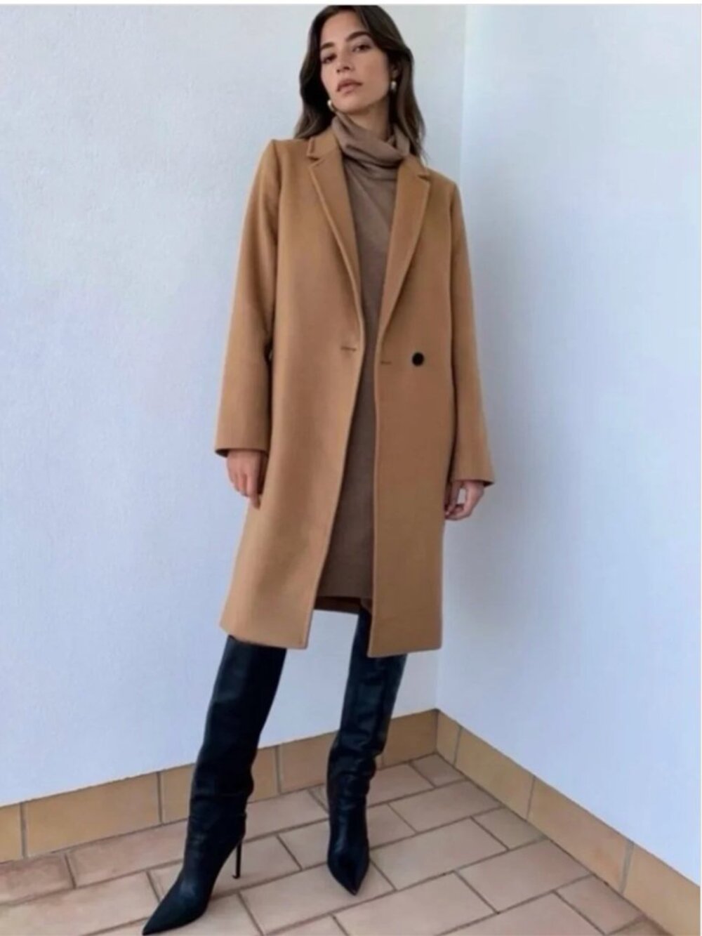 Aritzia Babaton Stedman Coat XS | Double-Lined Wool Winter Coat